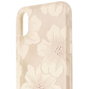 Kate Spade Flexible Hardshell Case for iPhone X 10 - White Jewel Flower