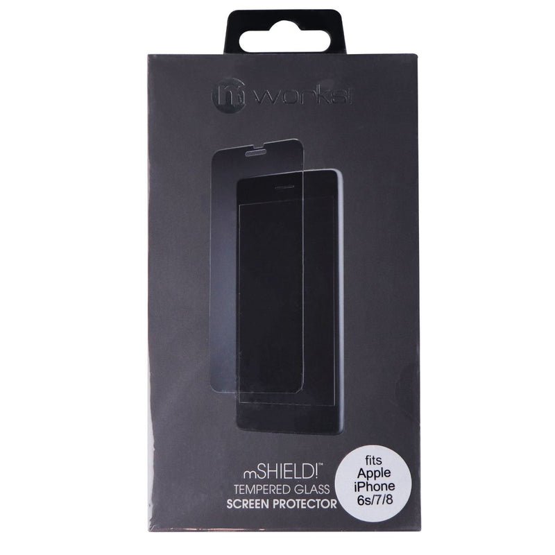 mWorks mShield Tempered Glass Screen Protector for iPhone 8 / 7 / 6s - Clear