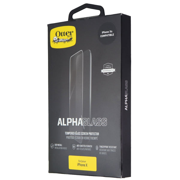OtterBox Alpha Glass Series Screen Protector for Apple iPhone Xs & X - Clear