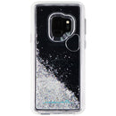 Case-Mate Waterfall Hard Case for Samsung Galaxy S9 - Clear/Silver Glitter
