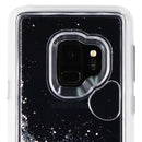Case-Mate Waterfall Hard Case for Samsung Galaxy S9 - Clear/Silver Glitter