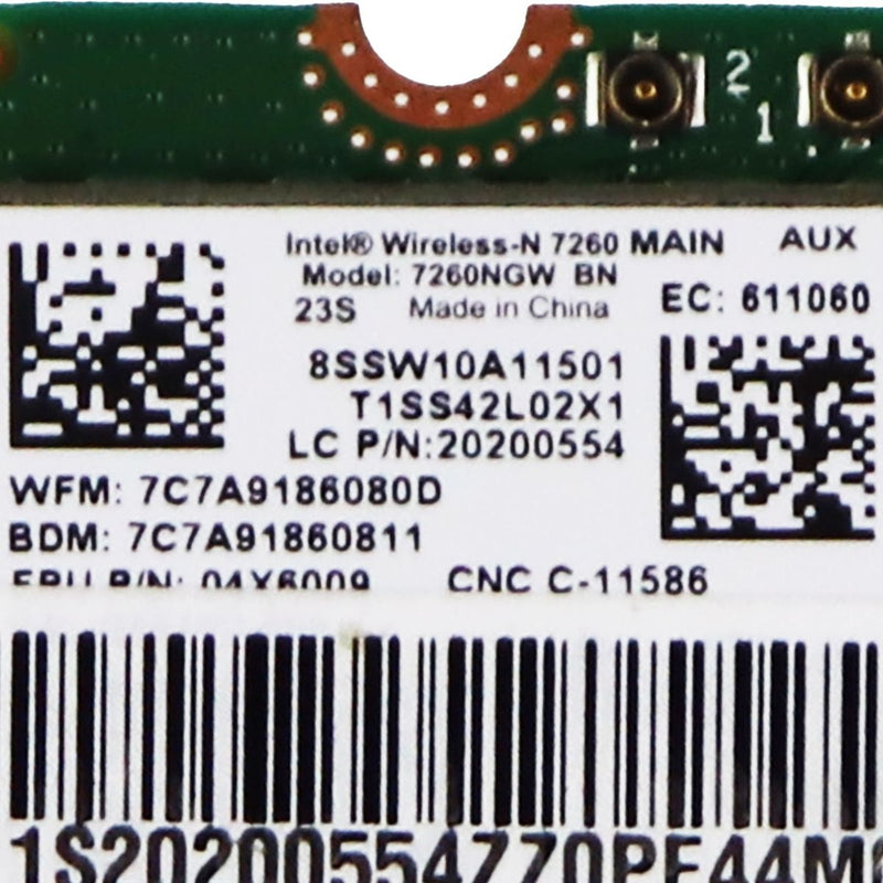Lenovo 20200480 Bt Ngff Wlan Card