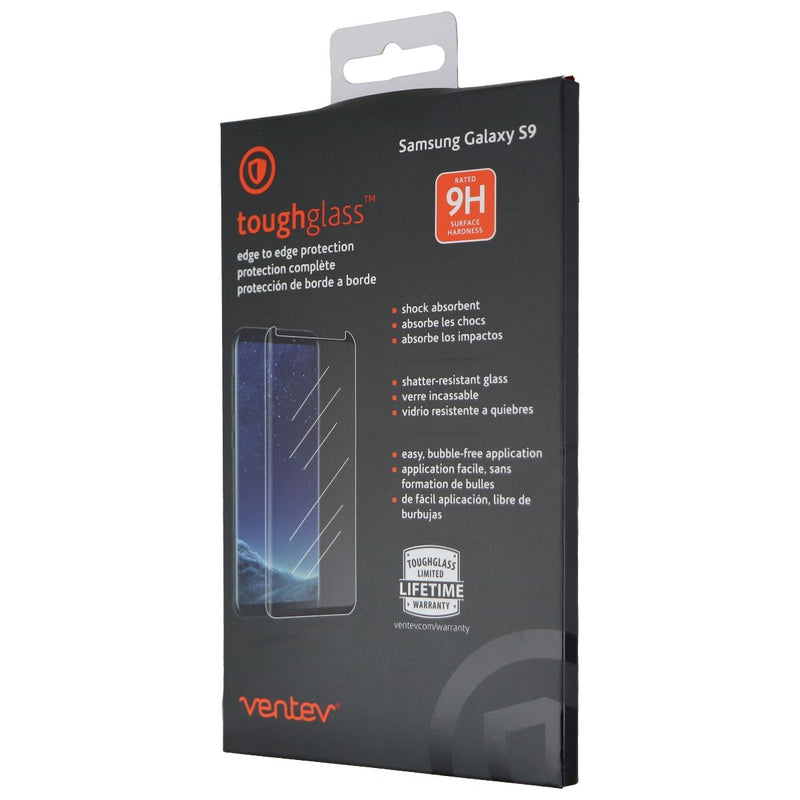Ventev ToughGlass 9H Edge to Edge Tempered Glass for Galaxy S9 - Clear
