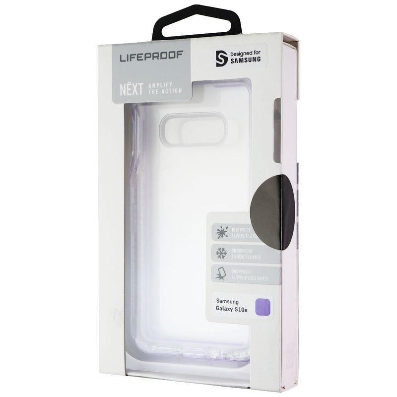 LifeProof NEXT Case for Samsung Galaxy S10e - Clear / Lavender / Purple