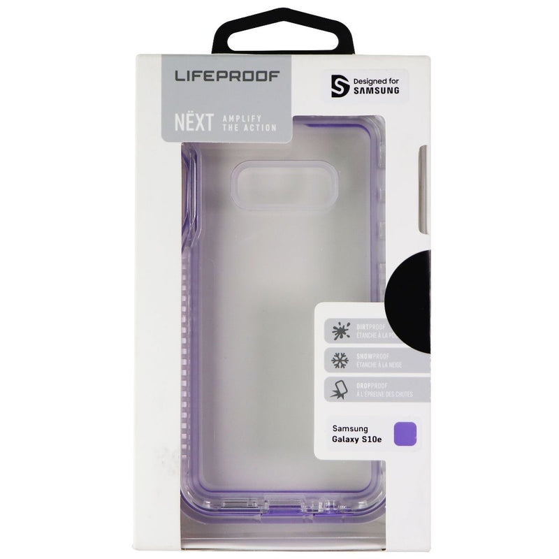 LifeProof NEXT Case for Samsung Galaxy S10e - Clear / Lavender / Purple