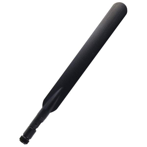 Replacement WiFi Bendable Antenna w/ SMA Male - Black - 9 Inch