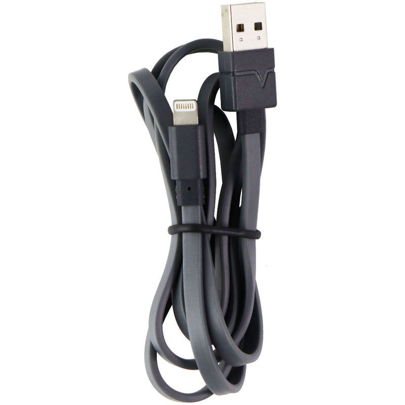 Ventev (3.3Ft) Charge & Sync USB Flat Tangle-Free Cable for iPhones - Gray
