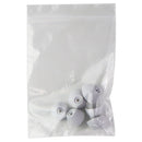 Replacement Ear-Gel 6 Pack for Samsung Galaxy Buds & (Buds+) - Silver Gray