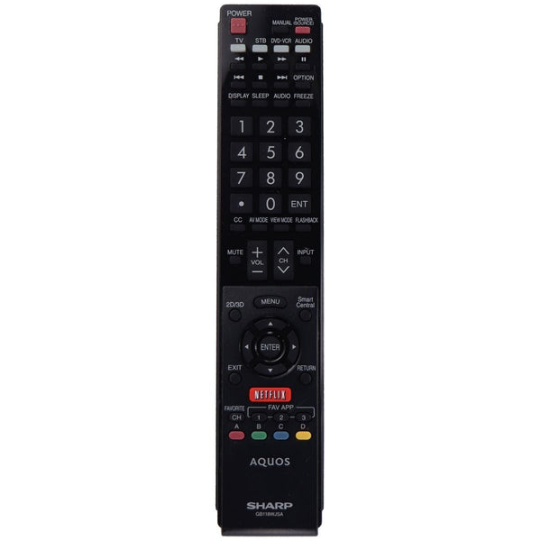 Sharp Remote Control (GB118WJSA) for Select Hisense and Sharp TVs - Black