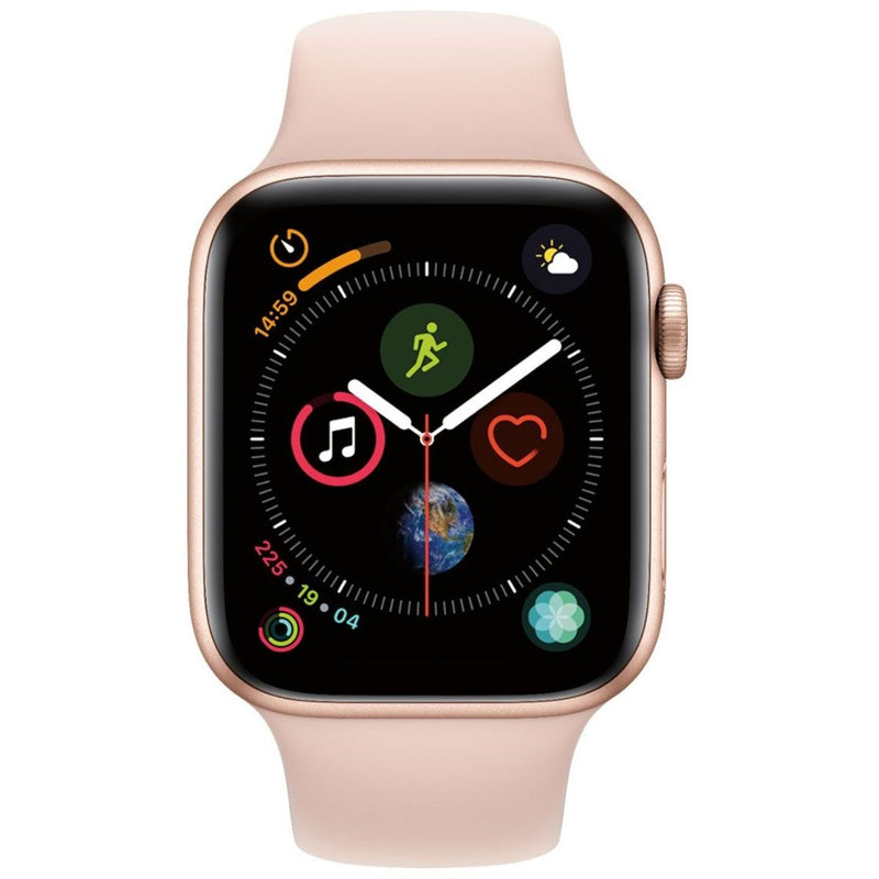 Apple Watch Series 4 (A1976) GPS + Cellular - 44mm Gold Aluminum/Pink Sport Band