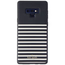 Kate Spade Soft Touch Case for Samsung Galaxy Note9 - Feeder Stripe Black/Cream