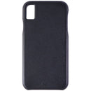Case-Mate Barely There Genuine Leather Hard Case for Apple iPhone XR - Black