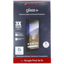 ZAGG Glass+ Tempered Glass Screen Protector for Google Pixel 3a XL - Clear