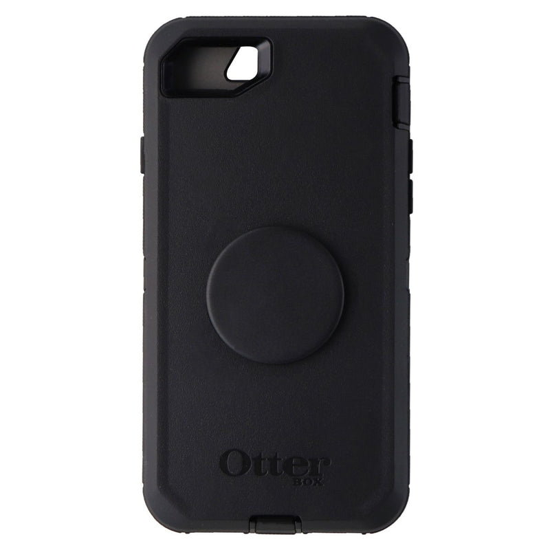 Otter + Pop Defender Case for Apple iPhone SE (2nd Gen) / 8 / 7 - Black