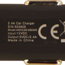 Ventev 2.4-Amp Car Charger Adapter Single USB Port - Matte Gray