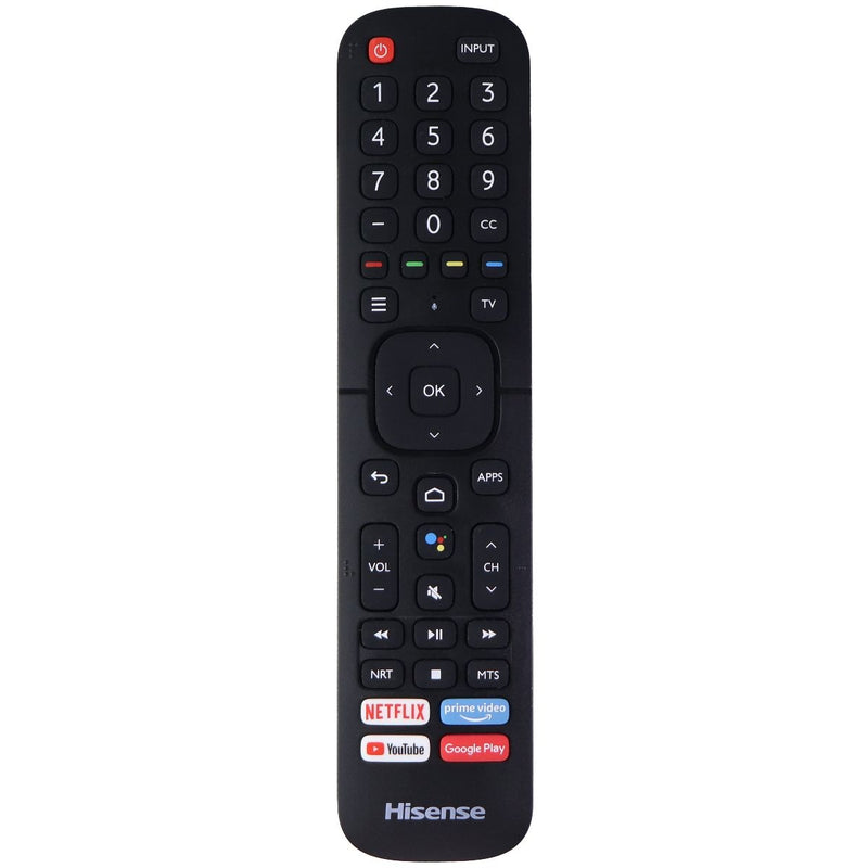 Hisense Remote Control (ERF2G60H) with PrimeVideo/YouTube/GooglePlay - Black