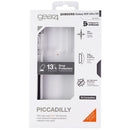 ZAGG Piccadilly Series Hybrid Case for Samsung Galaxy S20 Ultra - Clear / Black