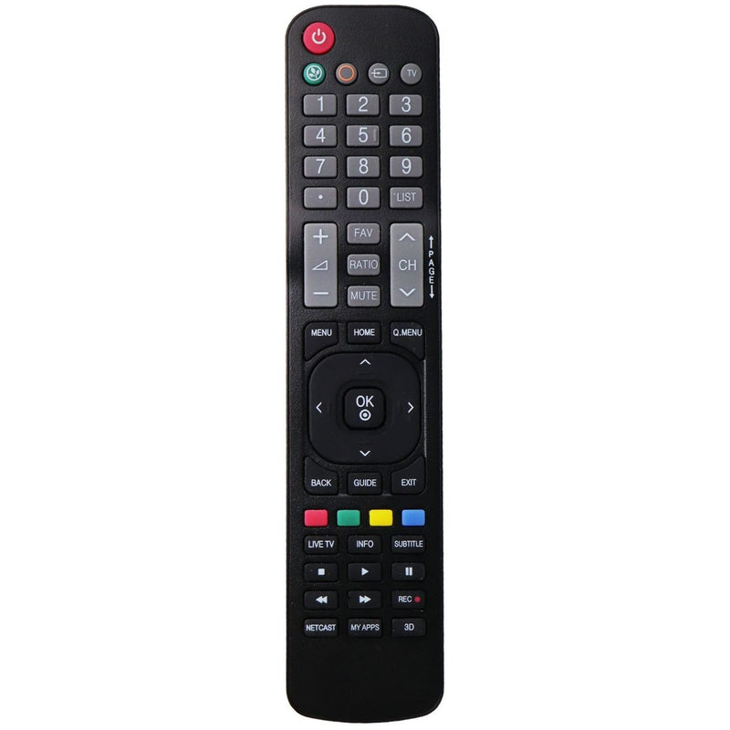 Insignia OEM Remote Control for LG TV - Black (NS-RMTLG17)