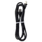 Universal (6.5-Foot) CAT 5E Ethernet Patch (RJ-45) Connection Cable - Black