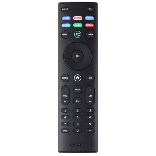 Vizio Remote (XRT140) with Vudu / Netflix / Prime / Xumo / Hulu / RedBox - Black