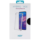 Key Hybrid Hard Case for Samsung Galaxy (S10e) Smartphones - Clear Transparent