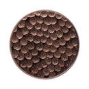 PopSockets Replacement Swappable Grip Top - Hammered Metal Rose Gold (Top Only)