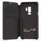 Samsung LED Wallet Cover Folio Case for Samsung Galaxy S9+ (Plus) - Black