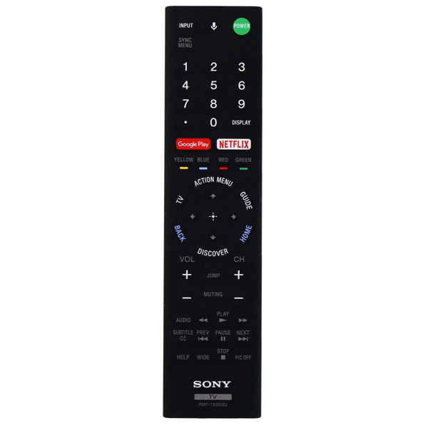 Sony Remote Control (RMF-TX200U) for Select Sony TVs - Black