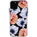 Carson & Quinn Hybrid Case for iPhone 11 Pro Max / Xs Max - Clear/Pearl Flowers