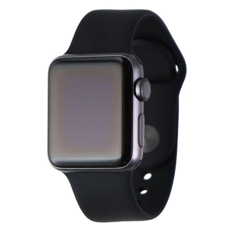 Apple Watch Series 3 (A1858) GPS Only - 38mm Space Gray / Black Sport Band
