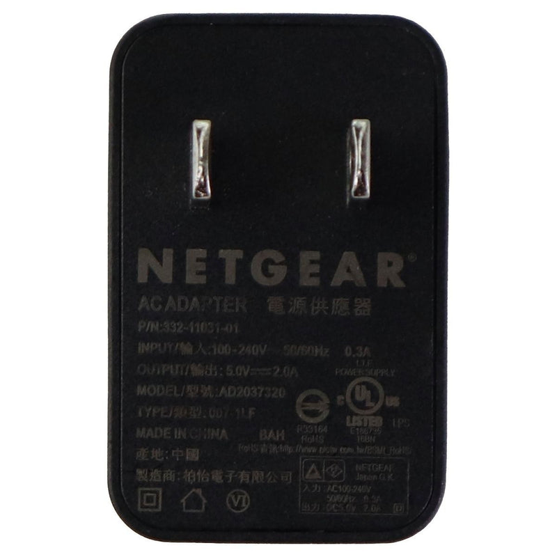 NetGear (5V/2.0A) AC Wall Charger Travel Adapter - Black (AD2037320)