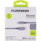 PureGear Braided MFI to USB-C 6ft. Charging Cable - Metallic Space Gray