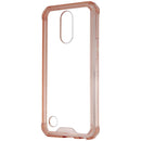 Maetek Design Hybrid Case for LG K20V Smartphones - Transparent Pink Clear