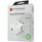 PowerPeak 12W/2.4A Wall Charger & 6-Foot Cable for iPhones - White/Gray