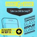 Gadget Guard Black Ice+ (Plus Edition) Tempered Glass for Moto Z2 Force - Clear