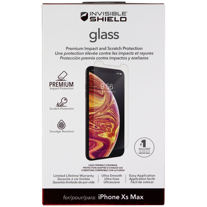 ZAGG Invisible Shield Glass Screen Protector for Apple iPhone XS Max - Clear