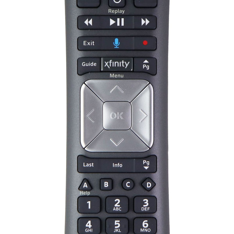 Xfinity Remote Control (XR11 / MG3-4350) for X1 Xfinity Boxes with Mic - Gray