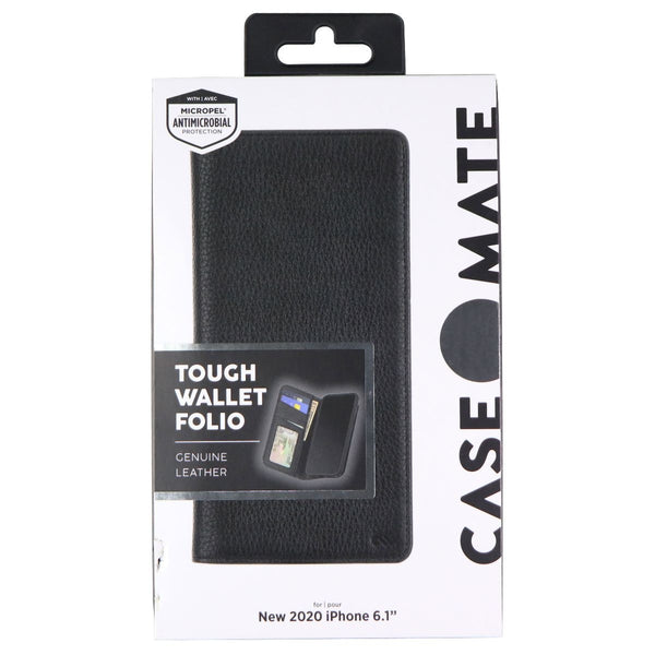 Case-Mate Tough Wallet Folio Case for Apple iPhone 12 Pro / iPhone 12 - Black