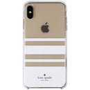 Kate Spade Protective Hardshell Case for iPhone Xs Max - Clear/White Glitter