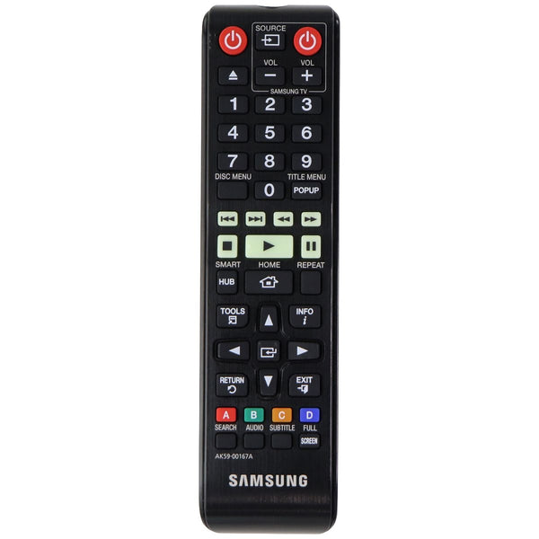 Samsung Remote (AK59-00167A) for Select Samsung Blu-Ray Players - Black