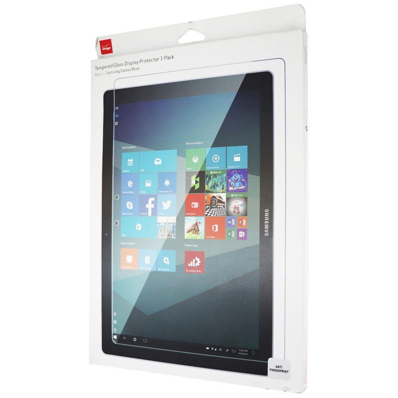 Verizon Tempered Glass Screen Protector (1-Pack) for Samsung Galaxy Book - Clear