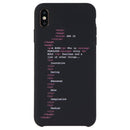 My Social Canvas GRLCODEPHNCS004 Girl Code Case for iPhone XS Max - Black