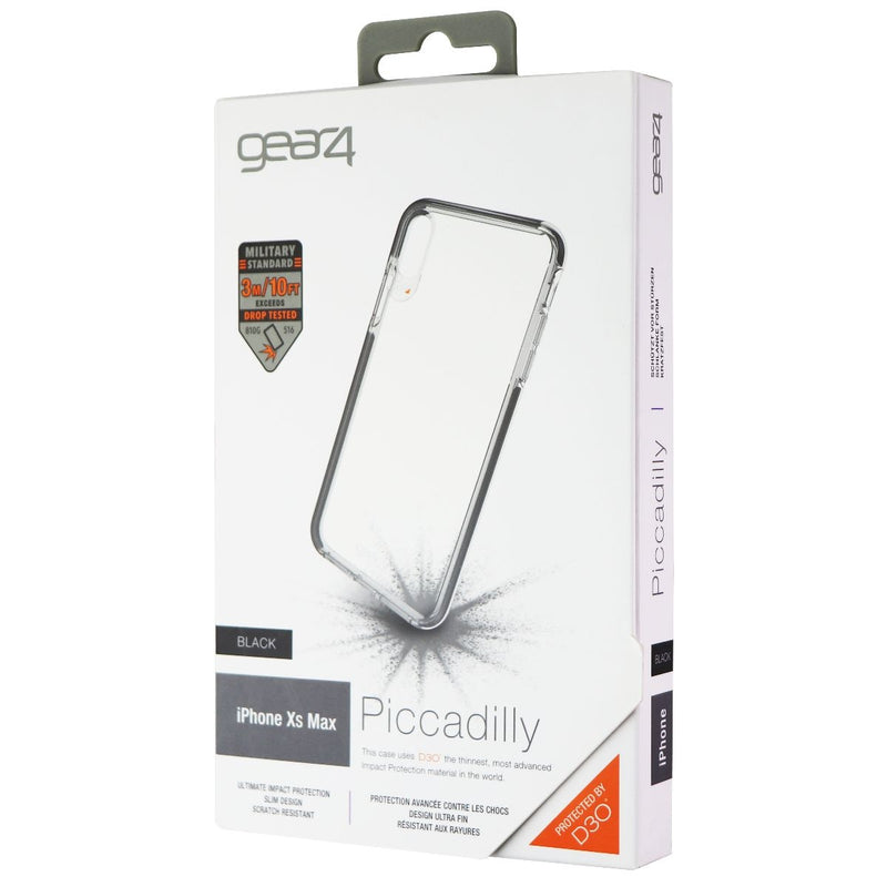 ZAGG Piccadilly Series Case for Apple iPhone XS Max - Clear/Black