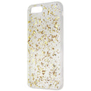 Base Charisma Slimmer Series Hard Case for iPhone 8 Plus/7 Plus - Clear/Gold