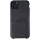 Platinum Leather Wallet Case for Apple iPhone 11 Pro Max Smartphones - Black