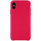 Apple Official Leather Case for Apple iPhone X Smartphones - Pink Fuchsia