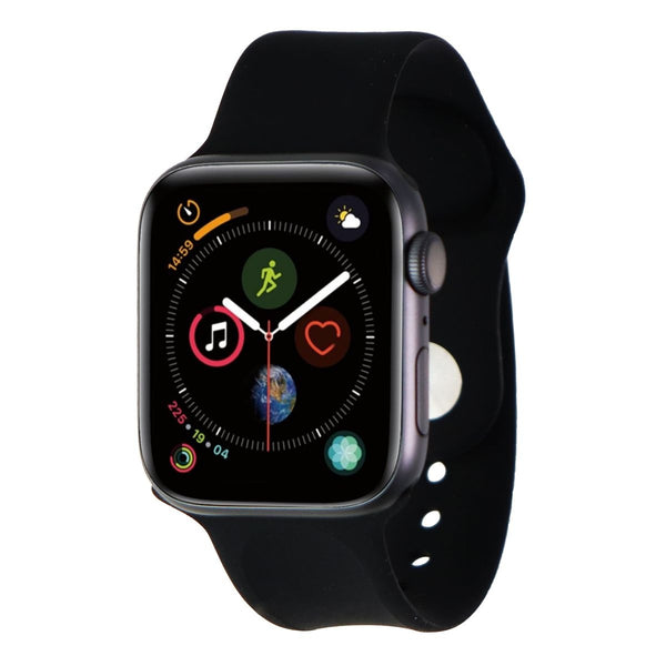 Apple Watch Series 4 (44mm) A1978 GPS - Space Gray Aluminum/Black Sport Band