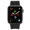 Apple Watch Series 4 (44mm) A1978 GPS - Space Gray Aluminum/Black Sport Band