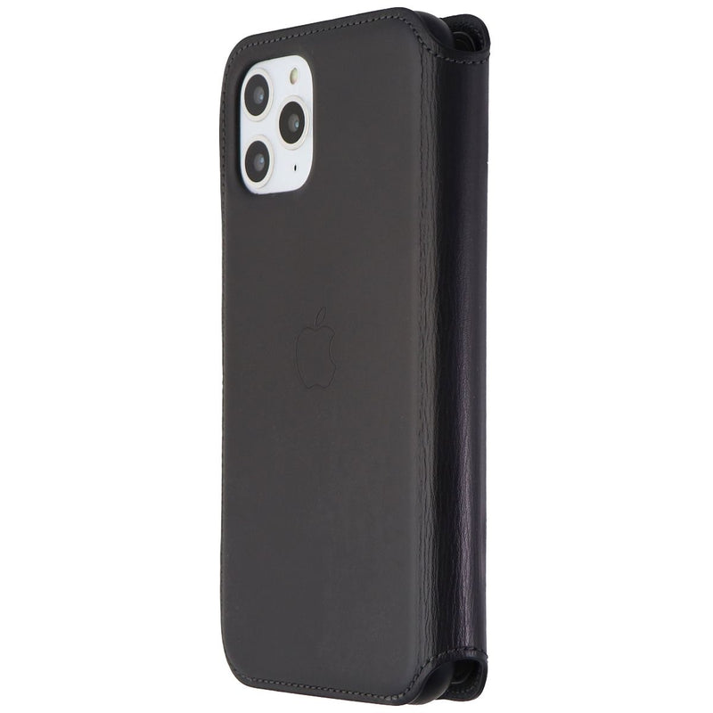 Apple Leather Folio Case for iPhone 11 Pro (5.8) Smartphone - Black (MX062ZM/A)