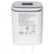 LG Single USB (5.0V/1.2A) Travel Wall Adapter Charger - White (MCS-V01WR/P)